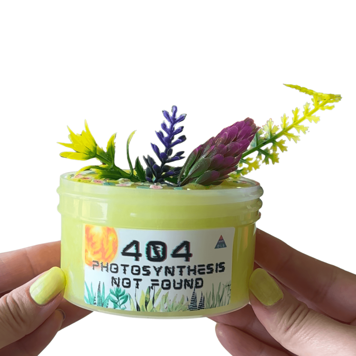 404 Photosynthesis Not Found Clear Slime - Mythical Mushbunny Slimes