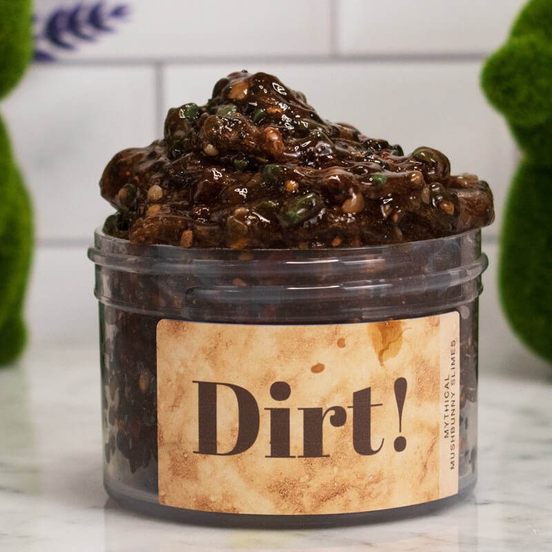 brown, crunchy slime