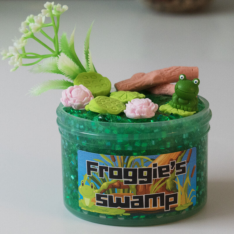 bingsu clear slime + clay