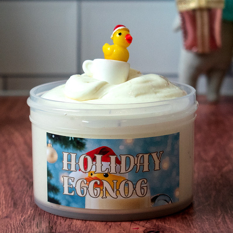 Holiday Eggnog Slime