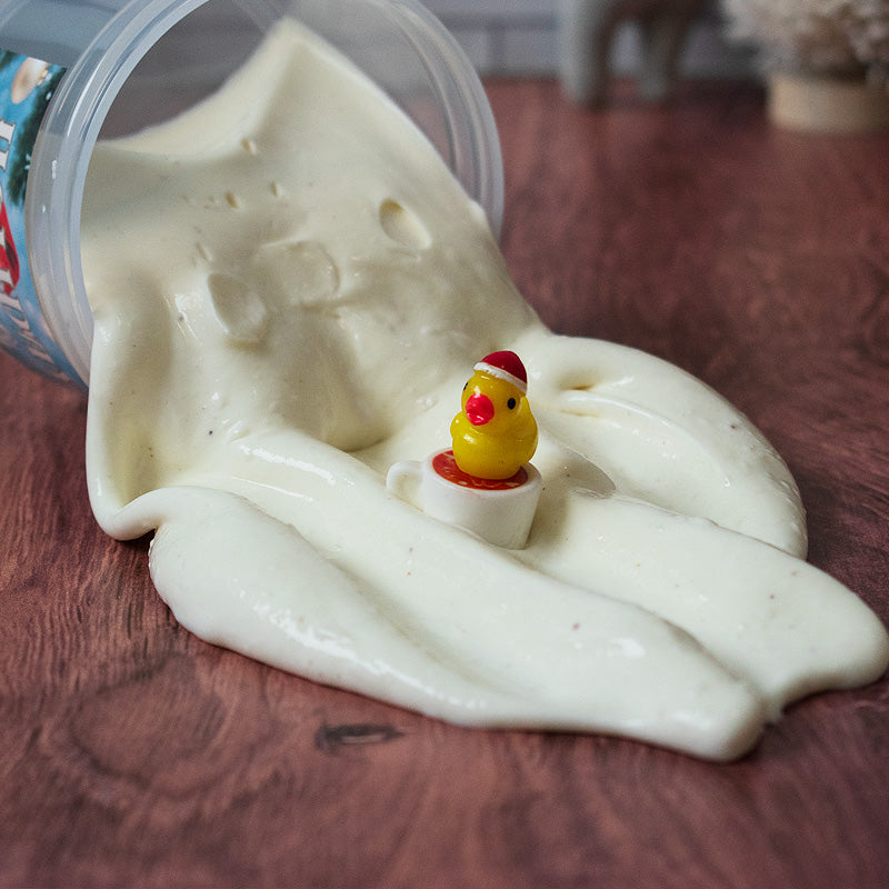Holiday Eggnog Slime