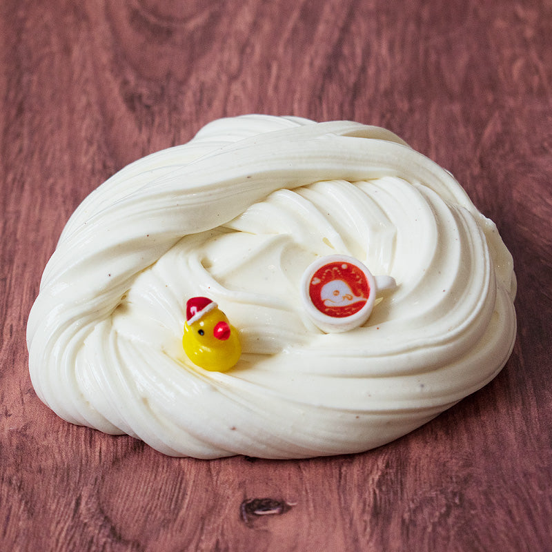 Holiday Eggnog Slime