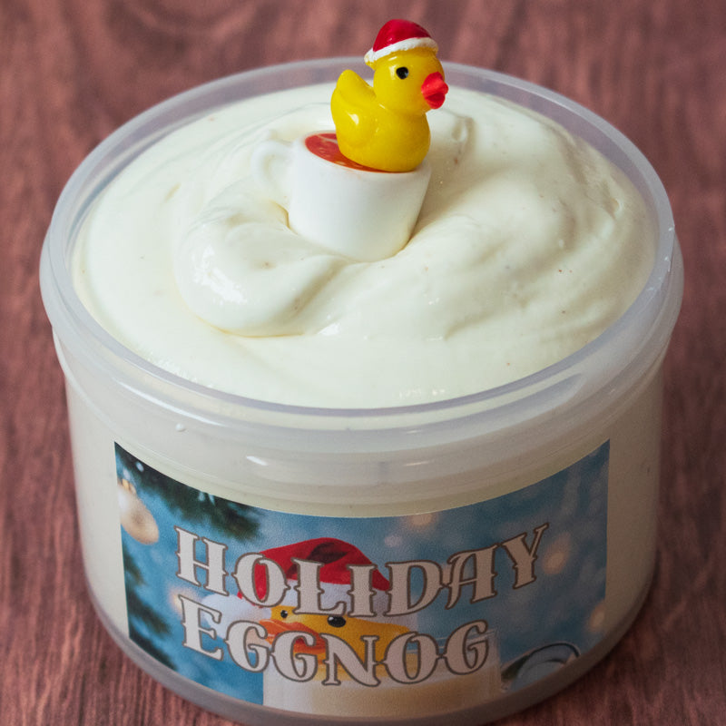 Holiday Eggnog Slime