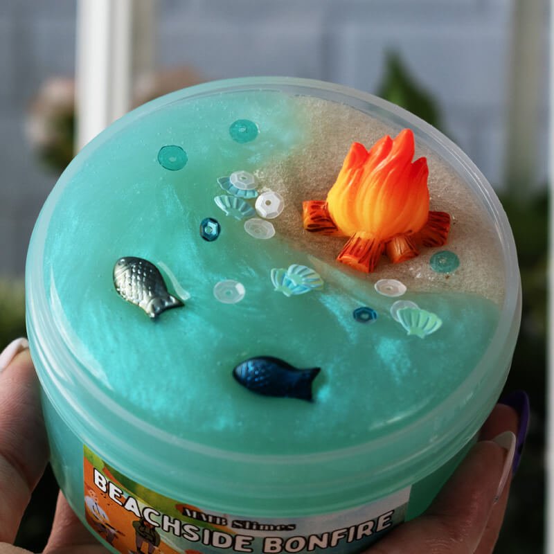 Beachside Bonfire Slime - Mythical Mushbunny Slimes