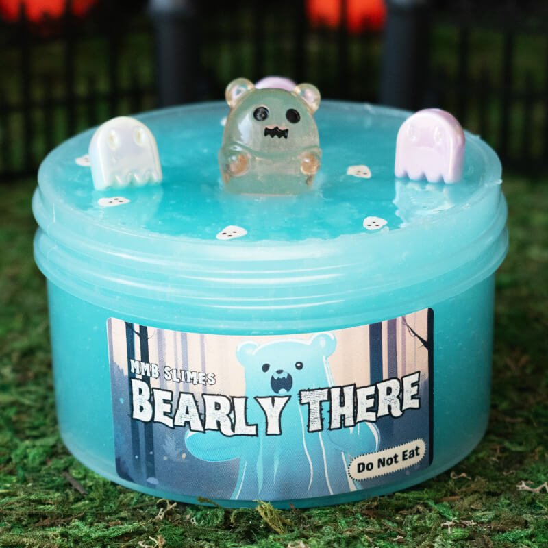 Bearly There - Glow In The Dark Slime - Mythical Mushbunny Slimes