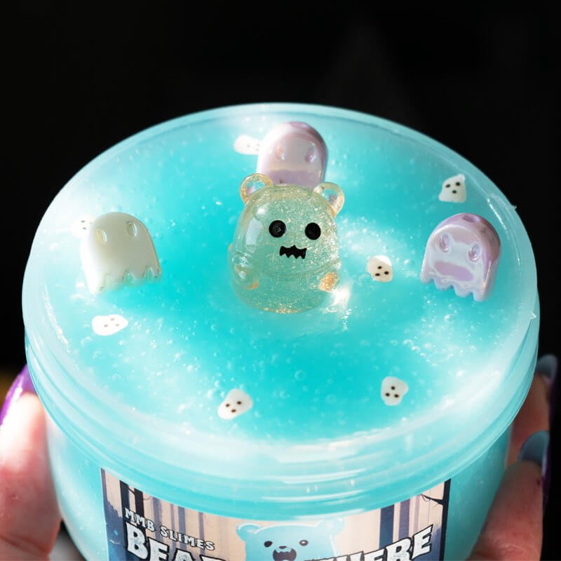 Bearly There - Glow In The Dark Slime - Mythical Mushbunny Slimes