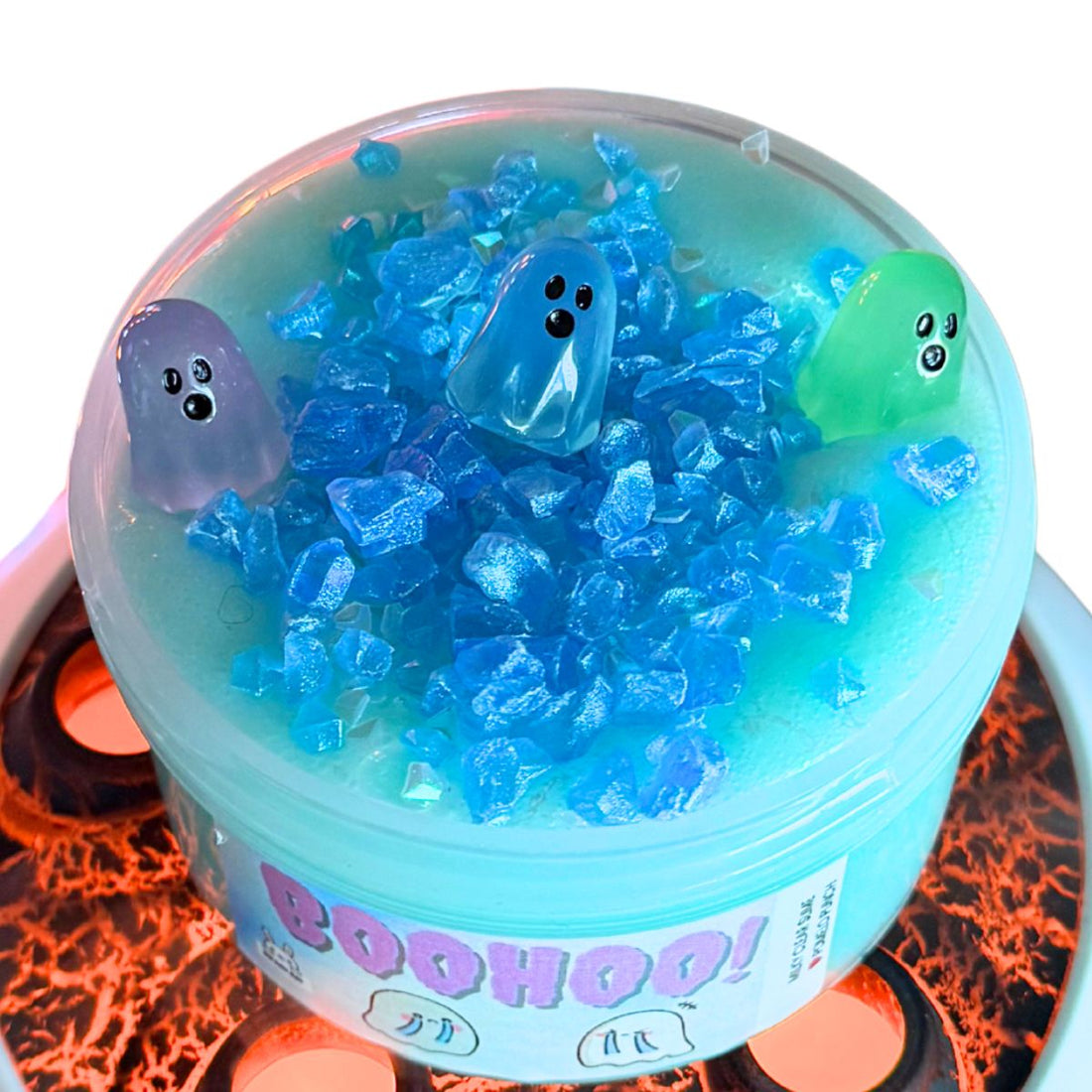 BooHoo! | Milky Clear Slime - Mythical Mushbunny Slimes