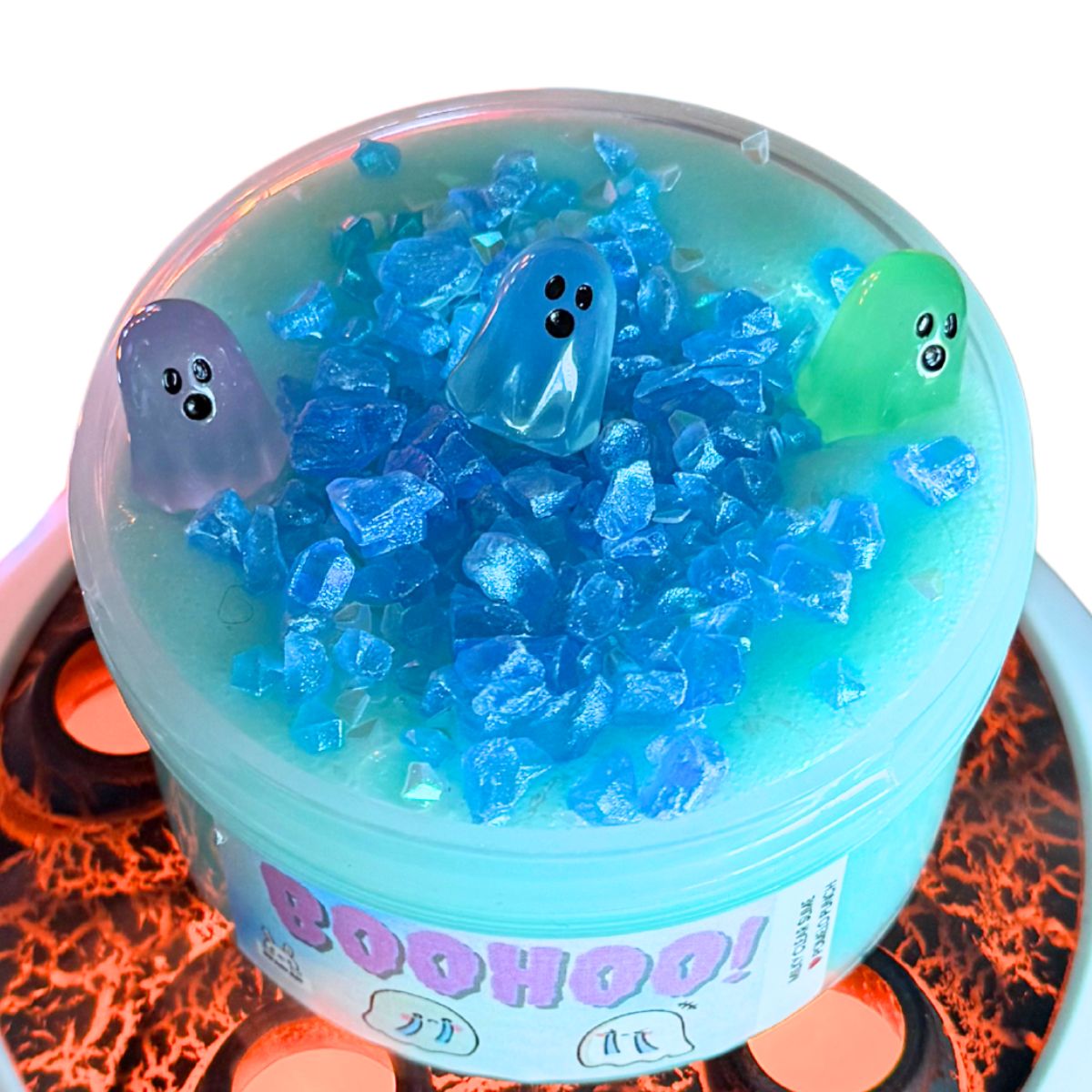 BooHoo! | Milky Clear Slime - Mythical Mushbunny Slimes