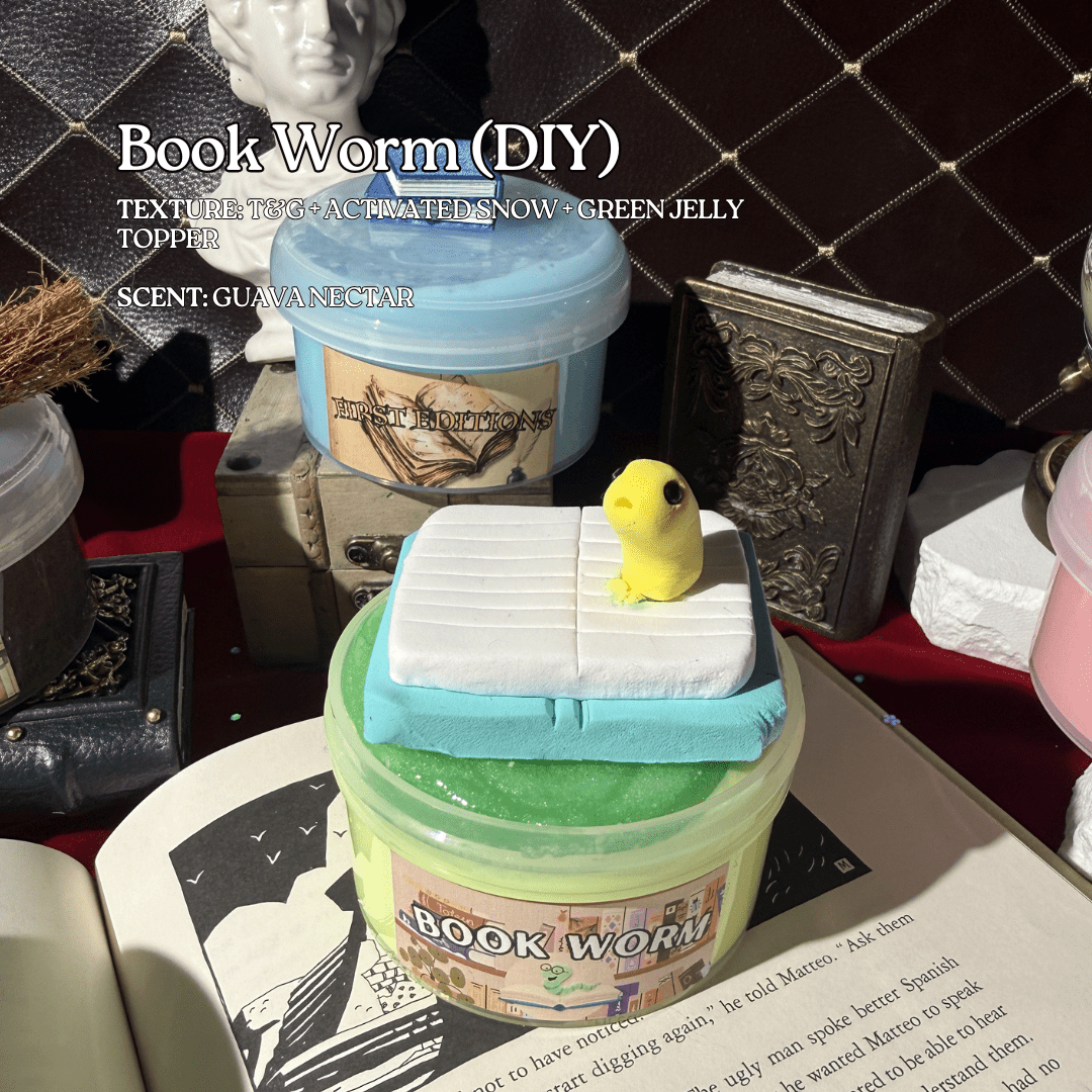 Book Worm DIY Slime - Mythical Mushbunny Slimes