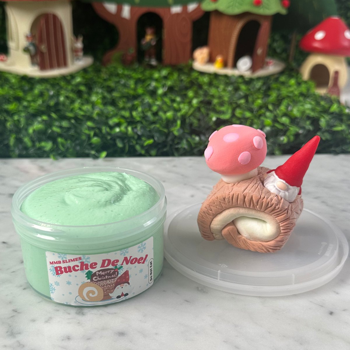 Buche De Noel DIY Slime Kit - Mythical Mushbunny Slimes