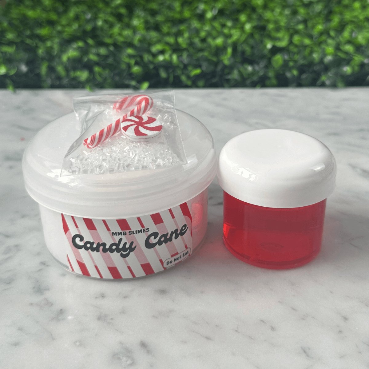Candy Cane Two Part Slime Kit - Mythical Mushbunny Slimes