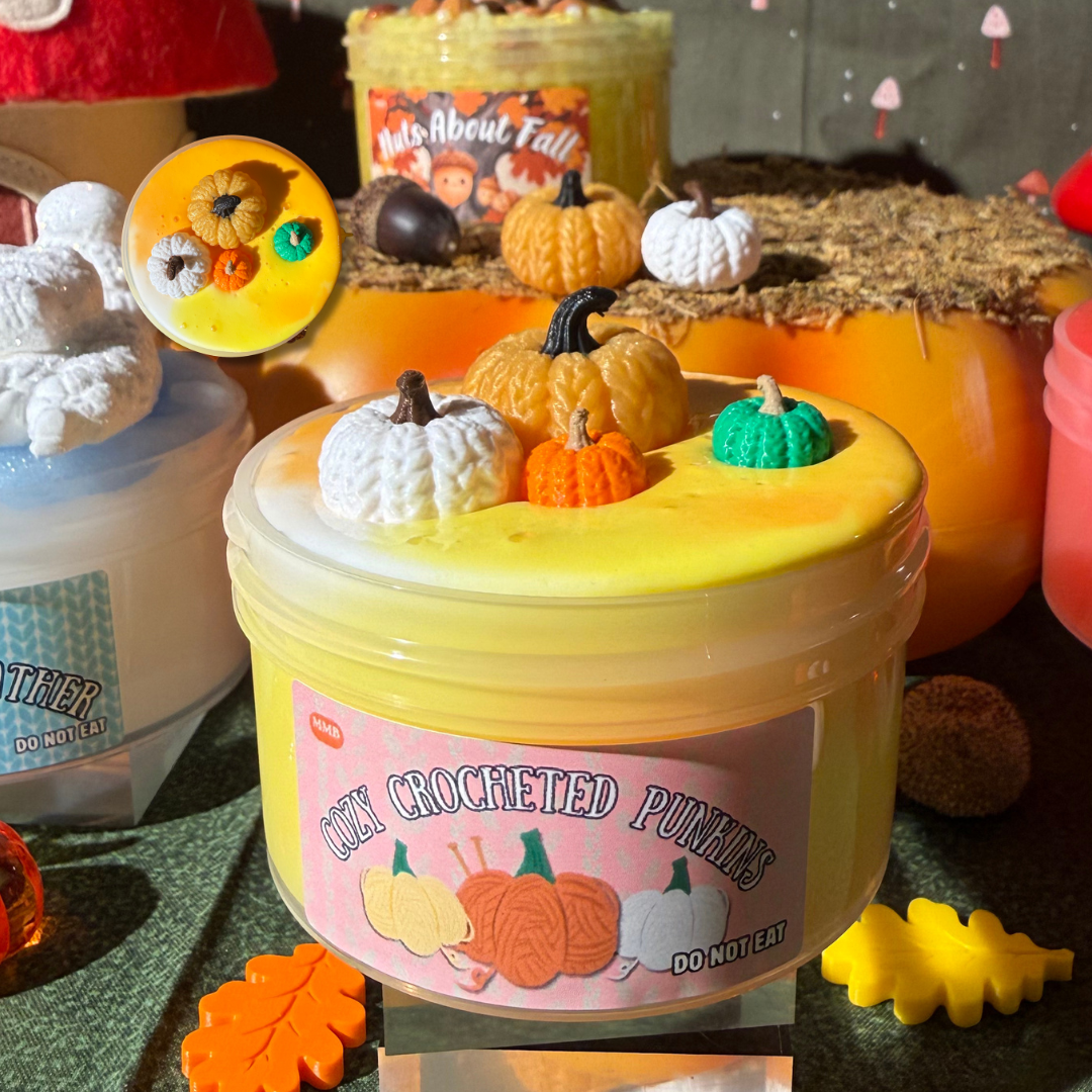 Cozy Crocheted Punkins - Mythical Mushbunny Slimes