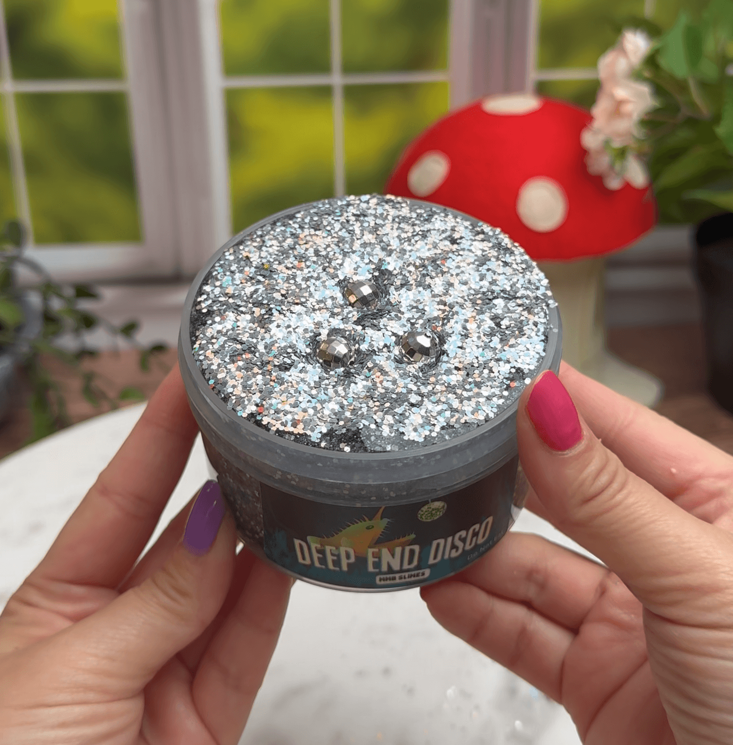 Deep End Disco | Mini Lava Rock Slime - Mythical Mushbunny Slimes