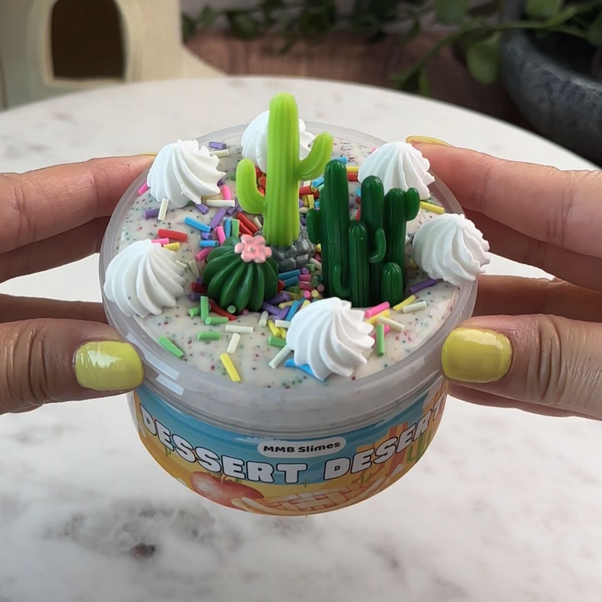 Dessert Desert Wood Glue Slime - Mythical Mushbunny Slimes