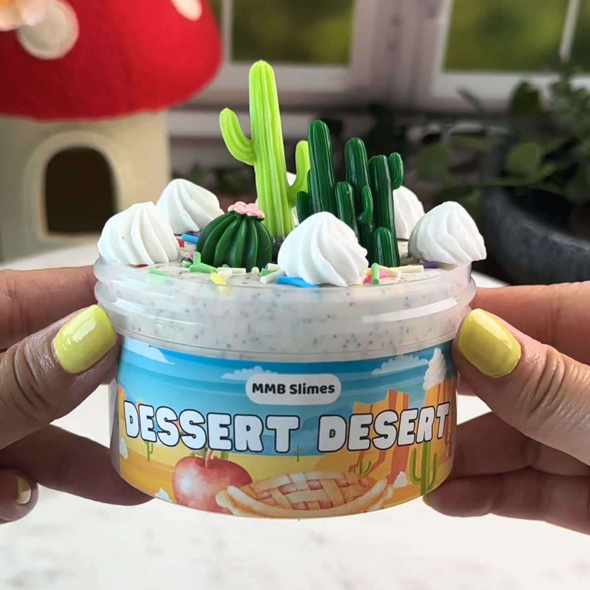Dessert Desert Wood Glue Slime - Mythical Mushbunny Slimes