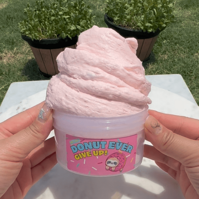Donut Ever Give Up DIY Slime Kit - Mythical Mushbunny Slimes