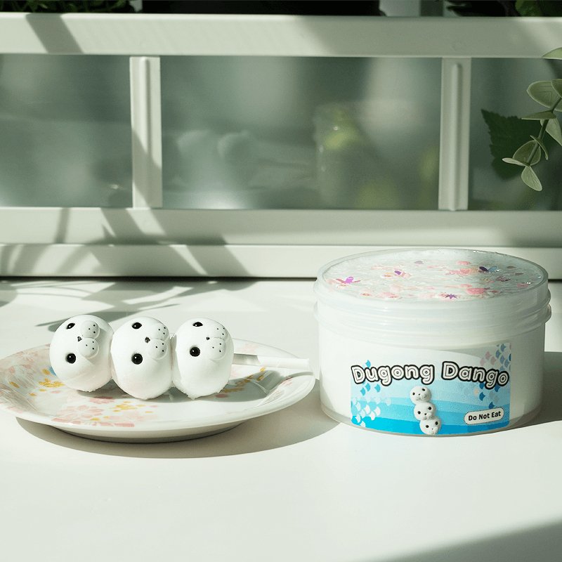 Dugong Dango | DIY Clay Slime Kit - Mythical Mushbunny Slimes