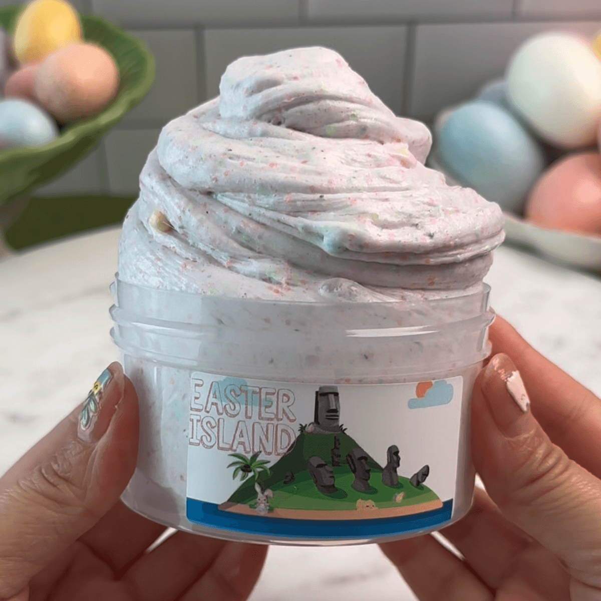 Easter Island DIY Slime Kit - Mythical Mushbunny Slimes