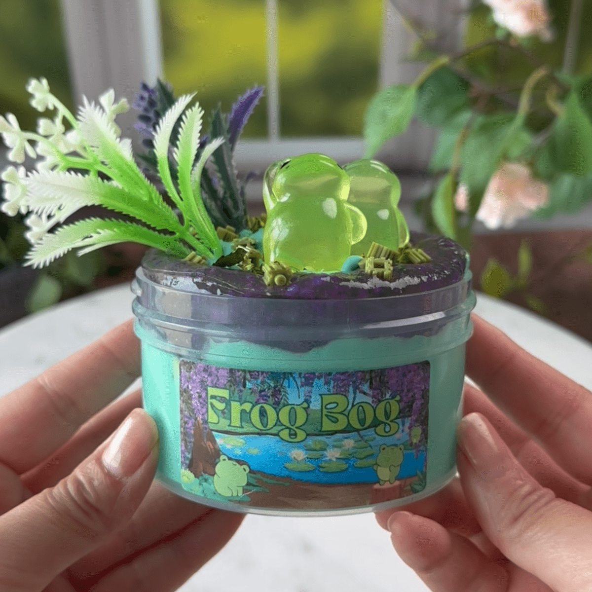 Frog Bog 2 - in - 1 Slime - Mythical Mushbunny Slimes