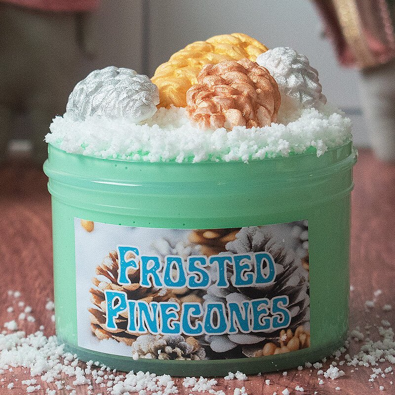 Frosted Pinecones DIY Slime Kit - Mythical Mushbunny Slimes
