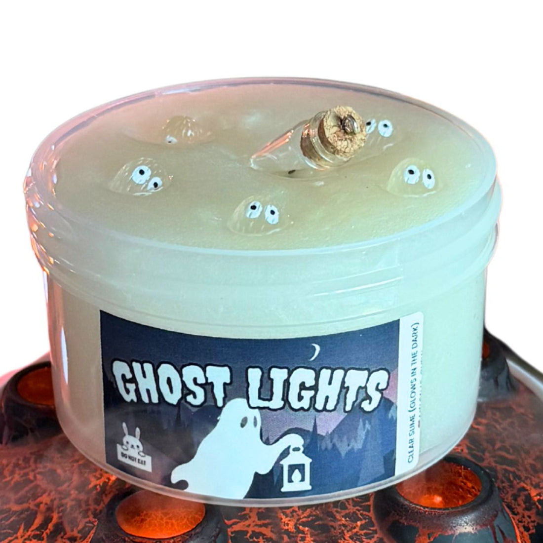 Ghost Lights | Glow in the Dark Slime - Mythical Mushbunny Slimes