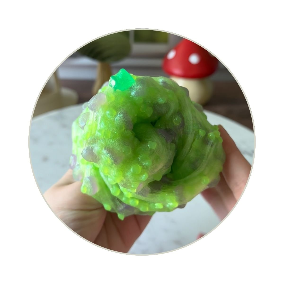 Glitchcaps | Glow in the Dark Slime (Limited) - Mythical Mushbunny Slimes