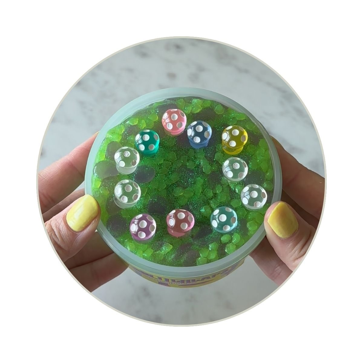 Glitchcaps | Glow in the Dark Slime (Limited) - Mythical Mushbunny Slimes