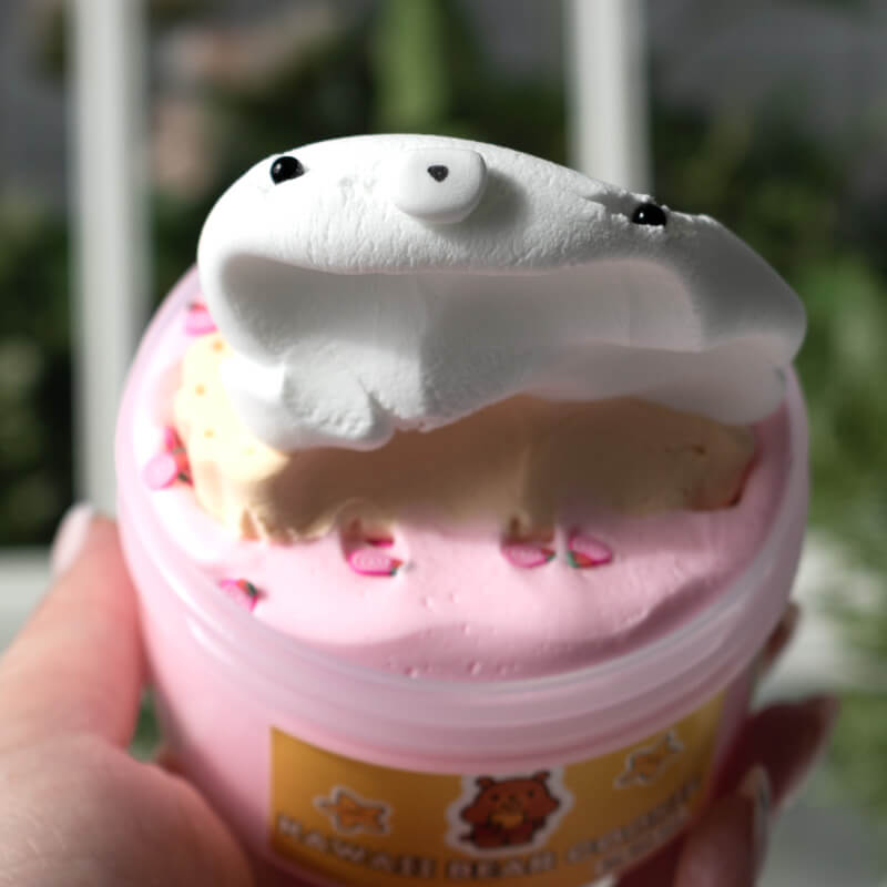 Kawaii Bear Cookie | DIY Clay Kit - Mythical Mushbunny Slimes