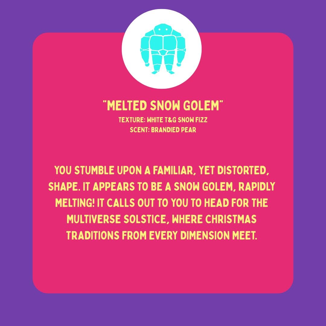Melted Snow Golem Slime - Mythical Mushbunny Slimes