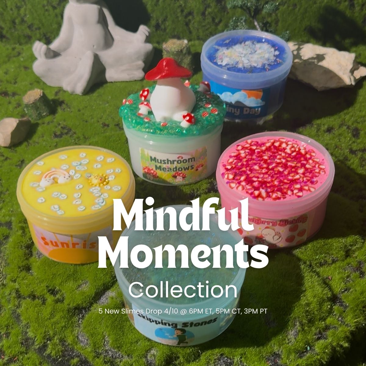 Mindful Moments Bundle (7 oz) | 15% OFF - Mythical Mushbunny Slimes