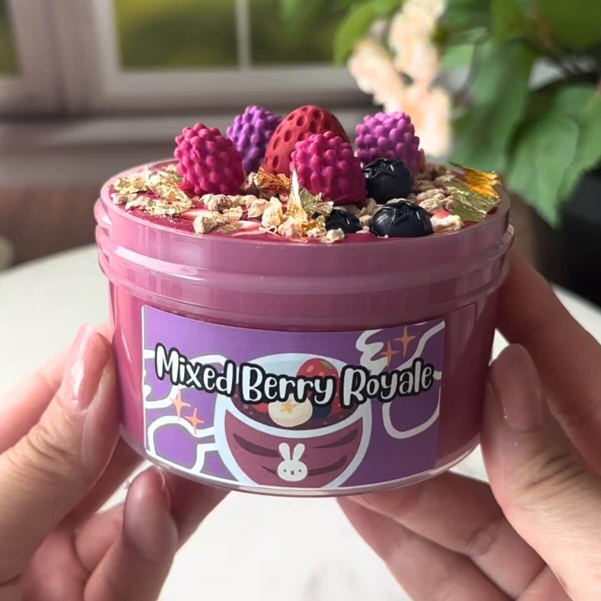 Mixed Berry Royale Slime - Mythical Mushbunny Slimes