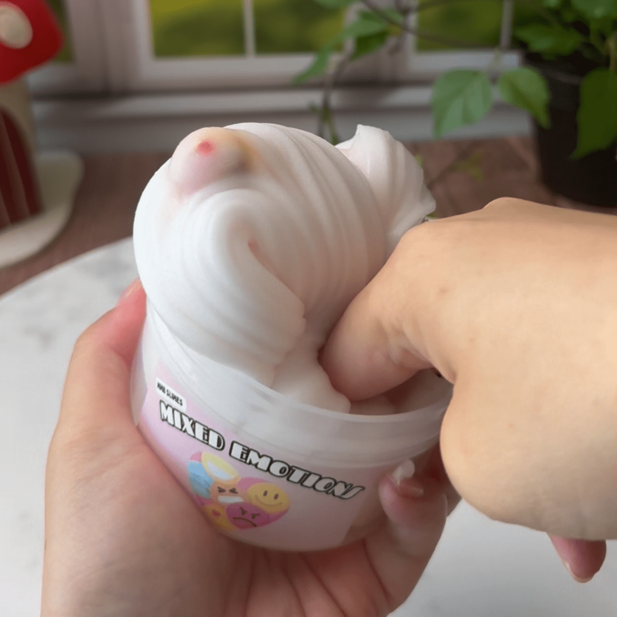 Mixed Emotions UV Color Change Slime - Mythical Mushbunny Slimes