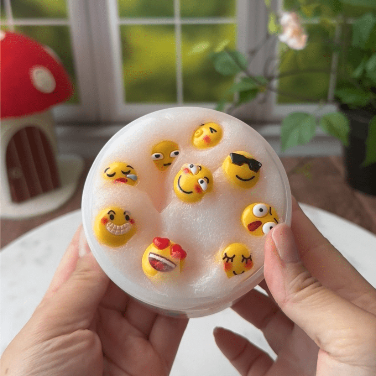 Mixed Emotions UV Color Change Slime - Mythical Mushbunny Slimes