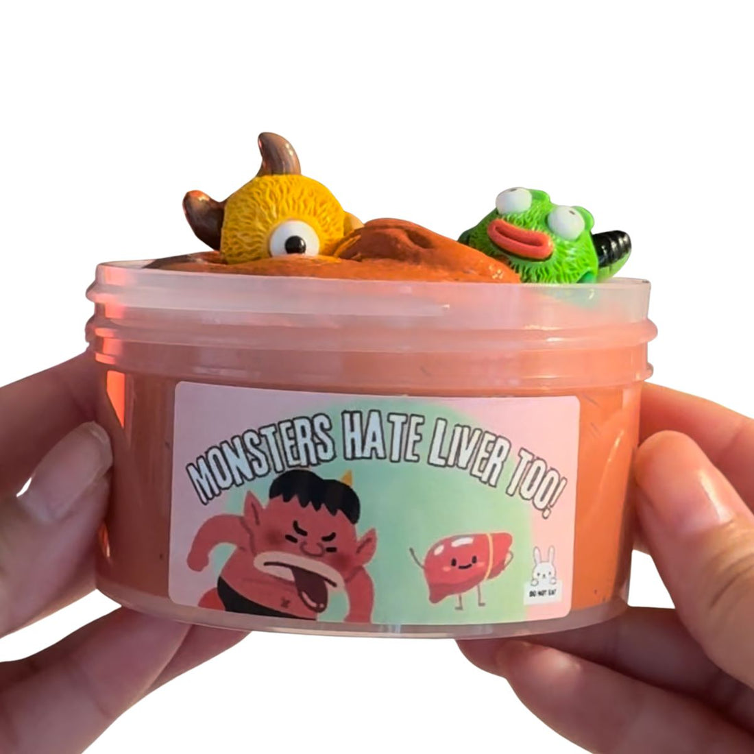 Monsters Hate Liver Too | French Clay TnG Slime - Mythical Mushbunny Slimes