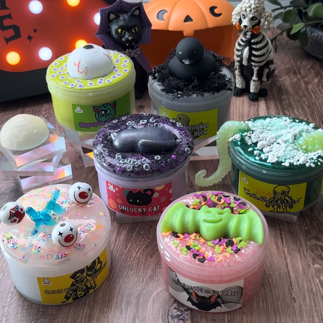 Mundane Monsters Problems! Bundle - 7oz - Mythical Mushbunny Slimes
