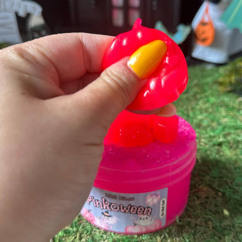 Pinkoween Slime + Squishies - Mythical Mushbunny Slimes