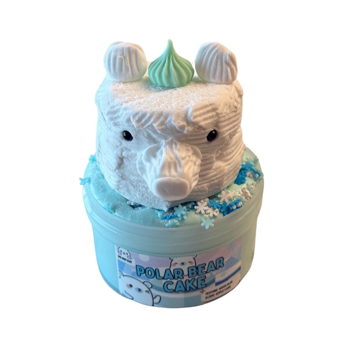 Polar Bear Cake DIY Slime Kit - Mythical Mushbunny Slimes