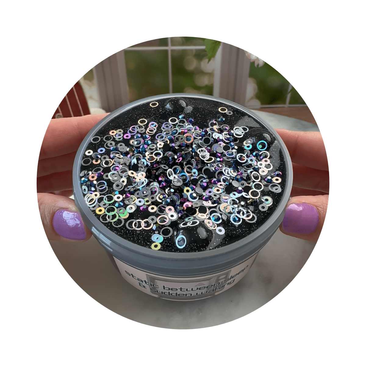 Static Between Sleep & Sudden Waking | Clear Slime - Mythical Mushbunny Slimes