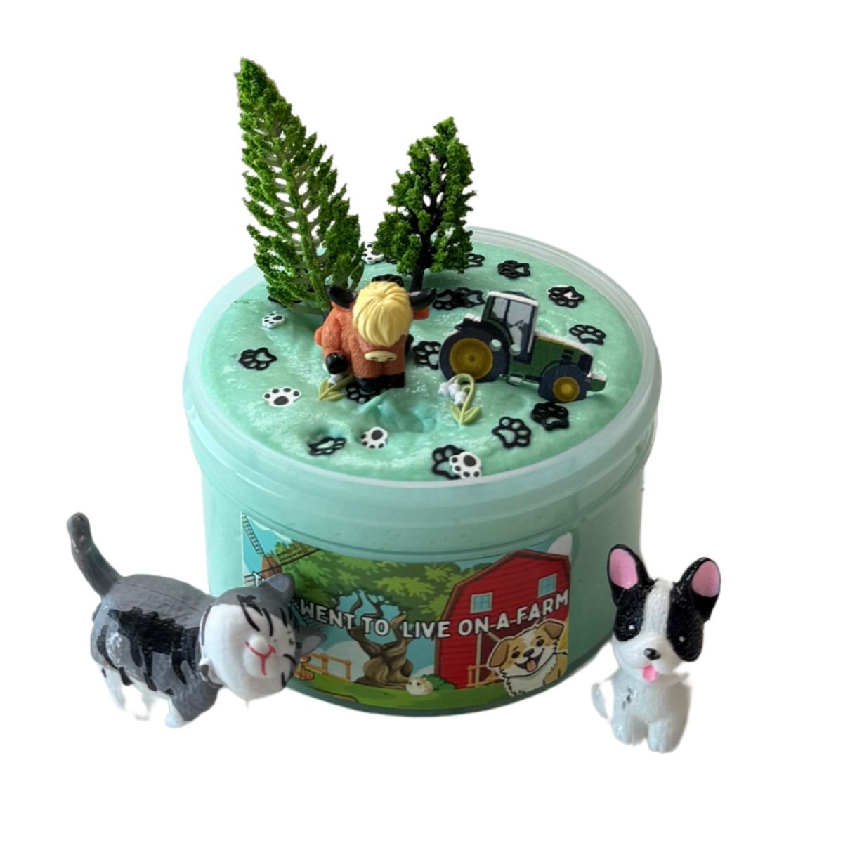 They Went to Live on a Farm | Cloud Cream Slime - Mythical Mushbunny Slimes