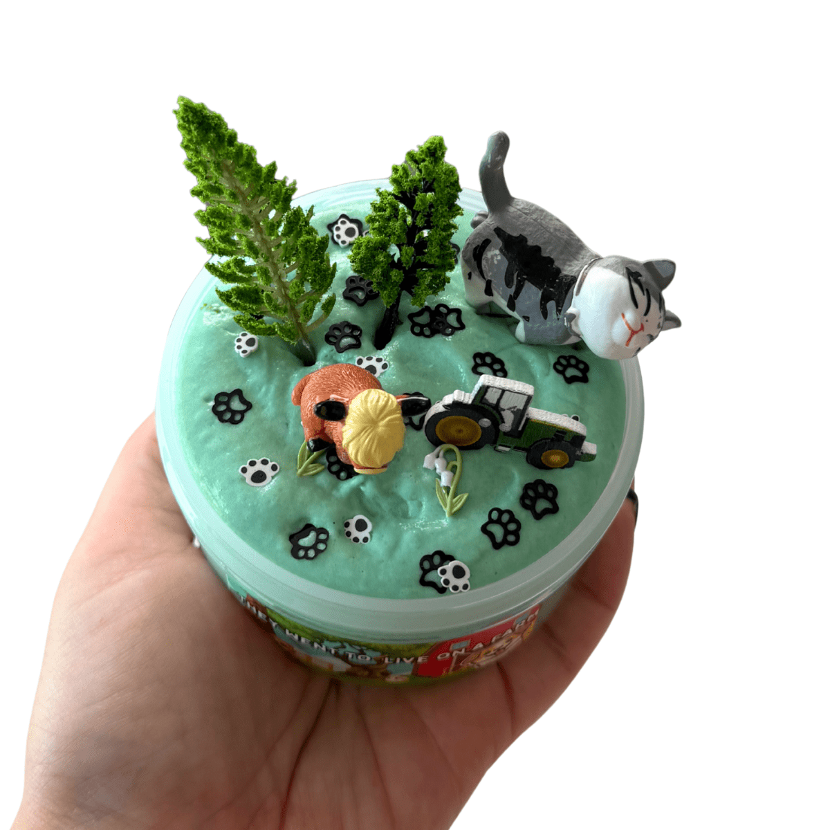 They Went to Live on a Farm | Cloud Cream Slime - Mythical Mushbunny Slimes