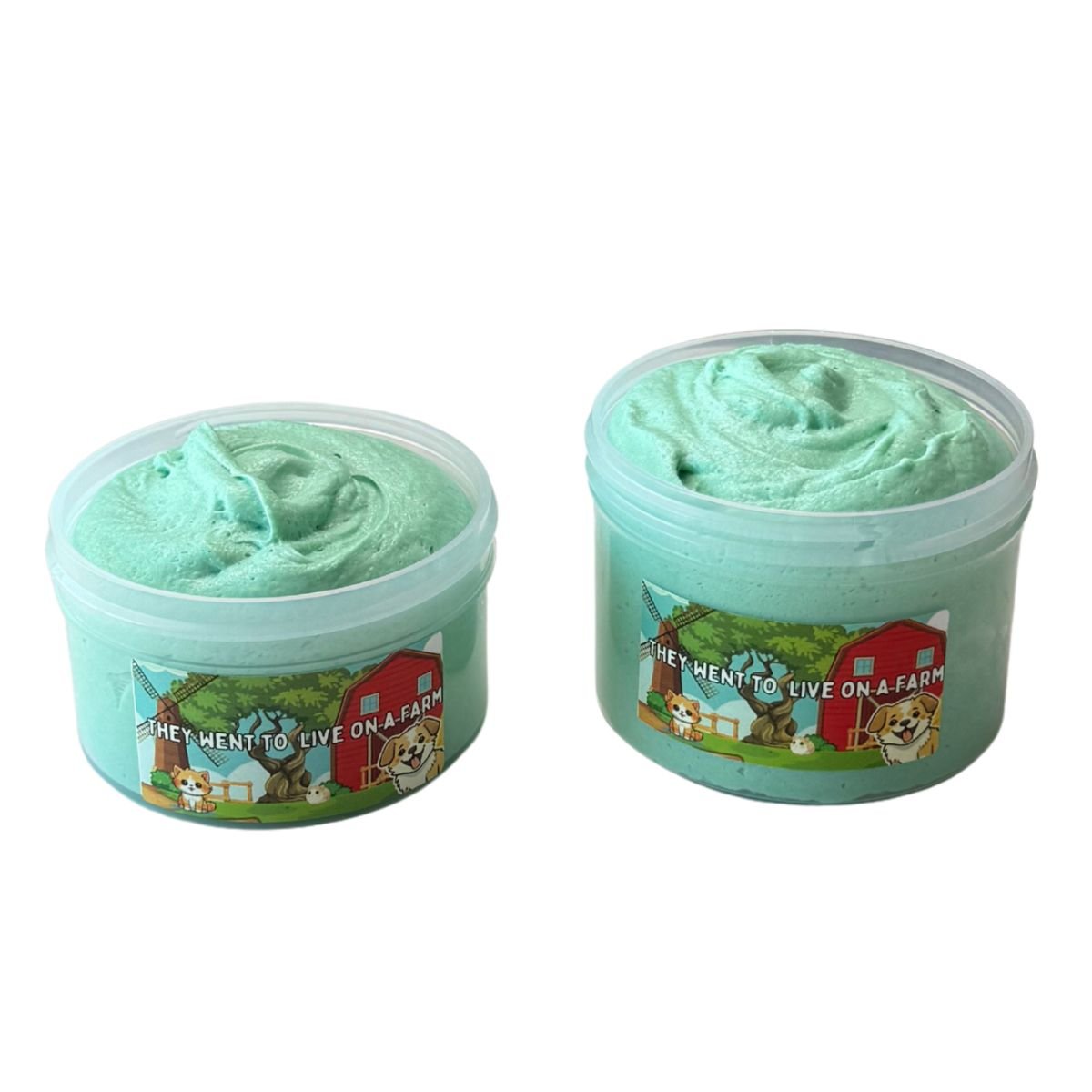They Went to Live on a Farm | Cloud Cream Slime - Mythical Mushbunny Slimes