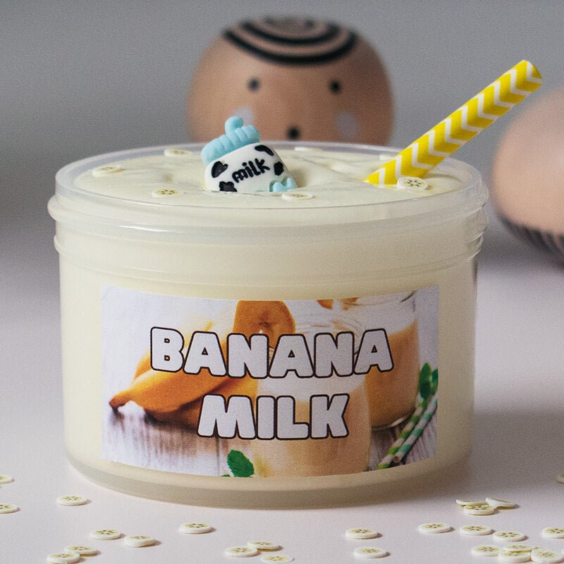 Banana Milk Slime - Mythical Mushbunny Slimes
