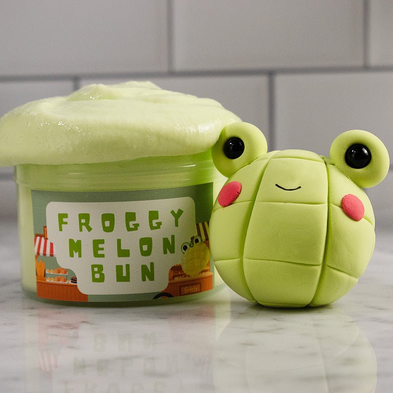 Froggy Melon Bun | DIY Slime Kit - Mythical Mushbunny Slimes