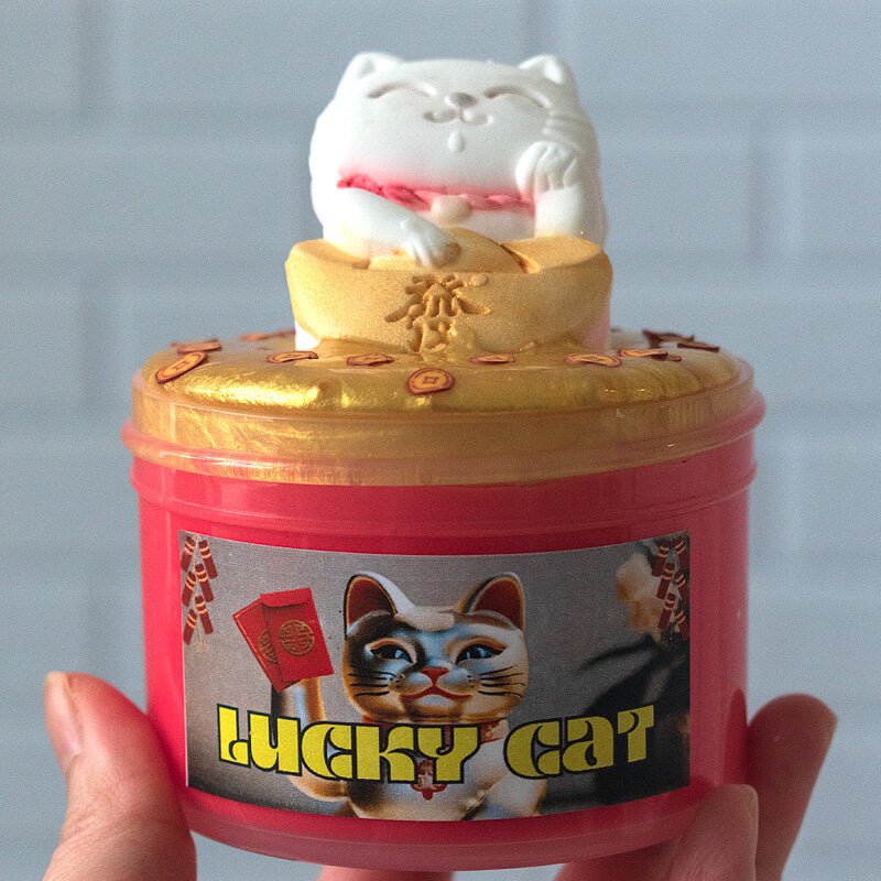 Lucky Cat Slime - Mythical Mushbunny Slimes