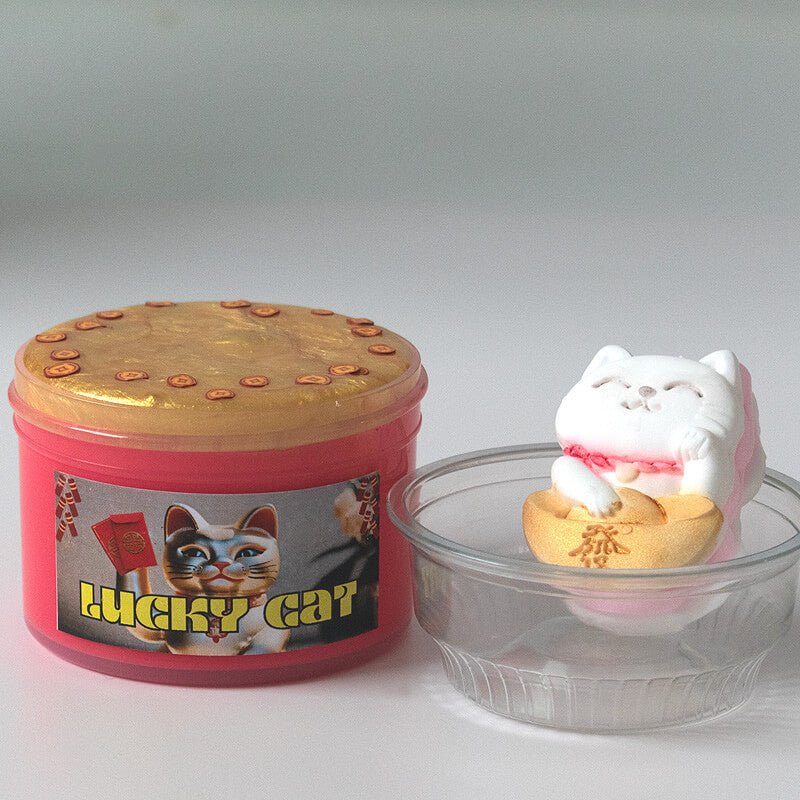 Lucky Cat Slime - Mythical Mushbunny Slimes