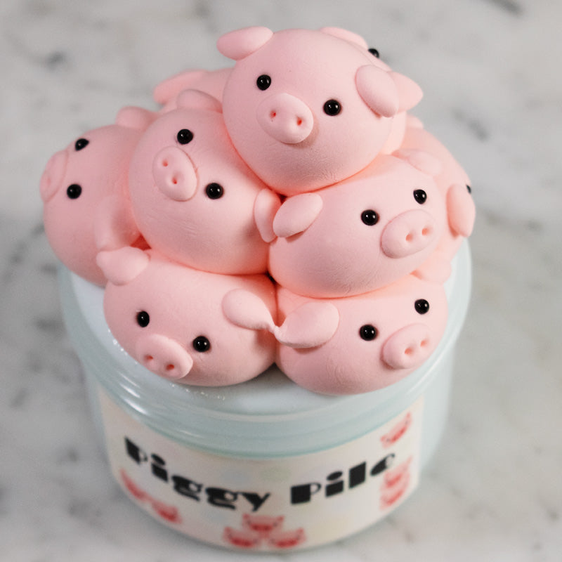 DIY Clay Slimes - Mythical Mushbunny Slimes