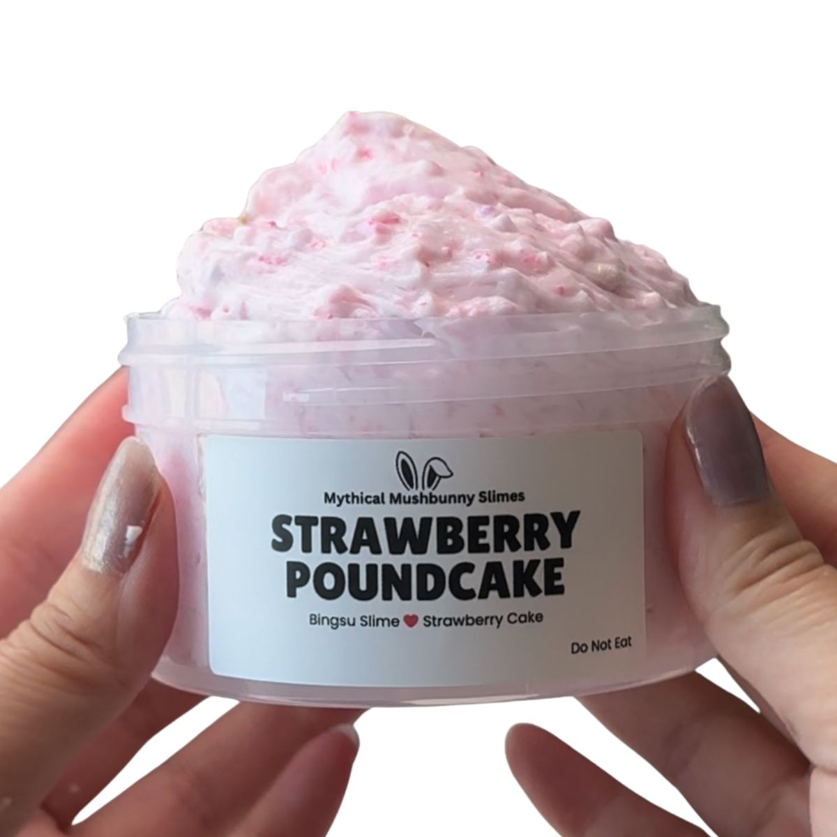 Strawberry Pound Cake | WG Bingsu Slime