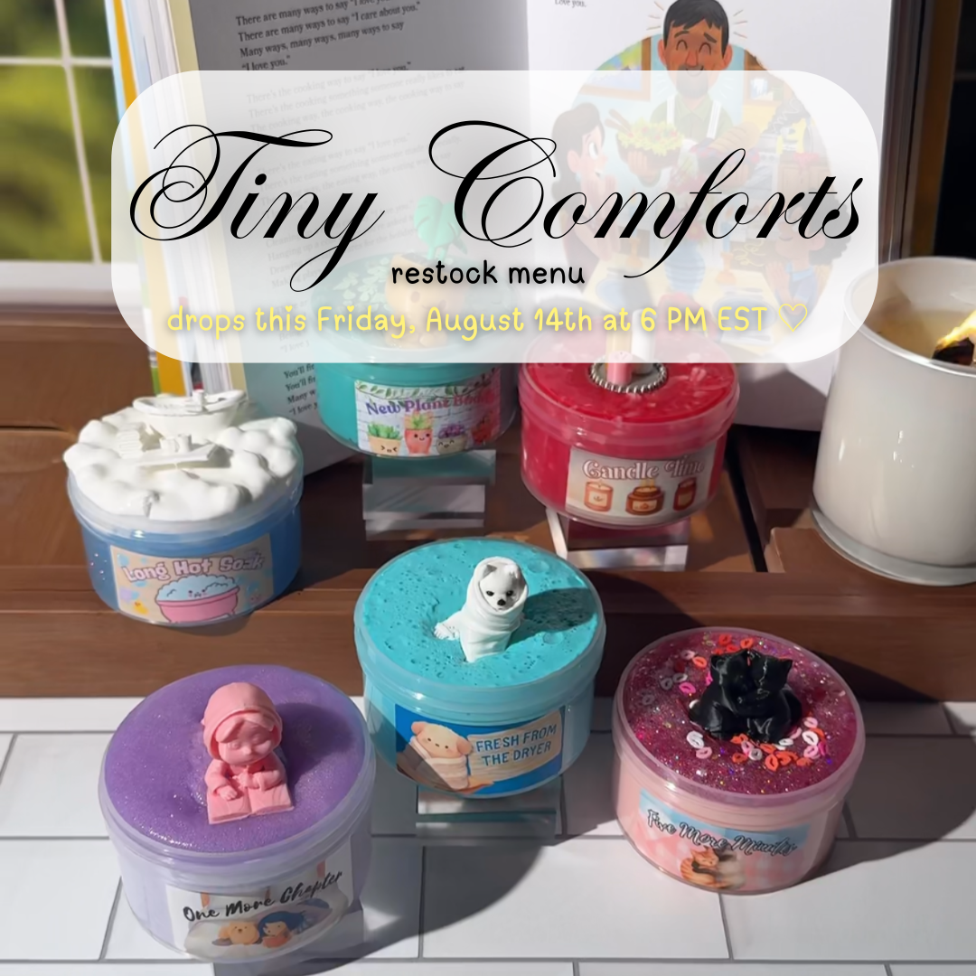Tiny Comforts Collection Tester Kit (4 oz)