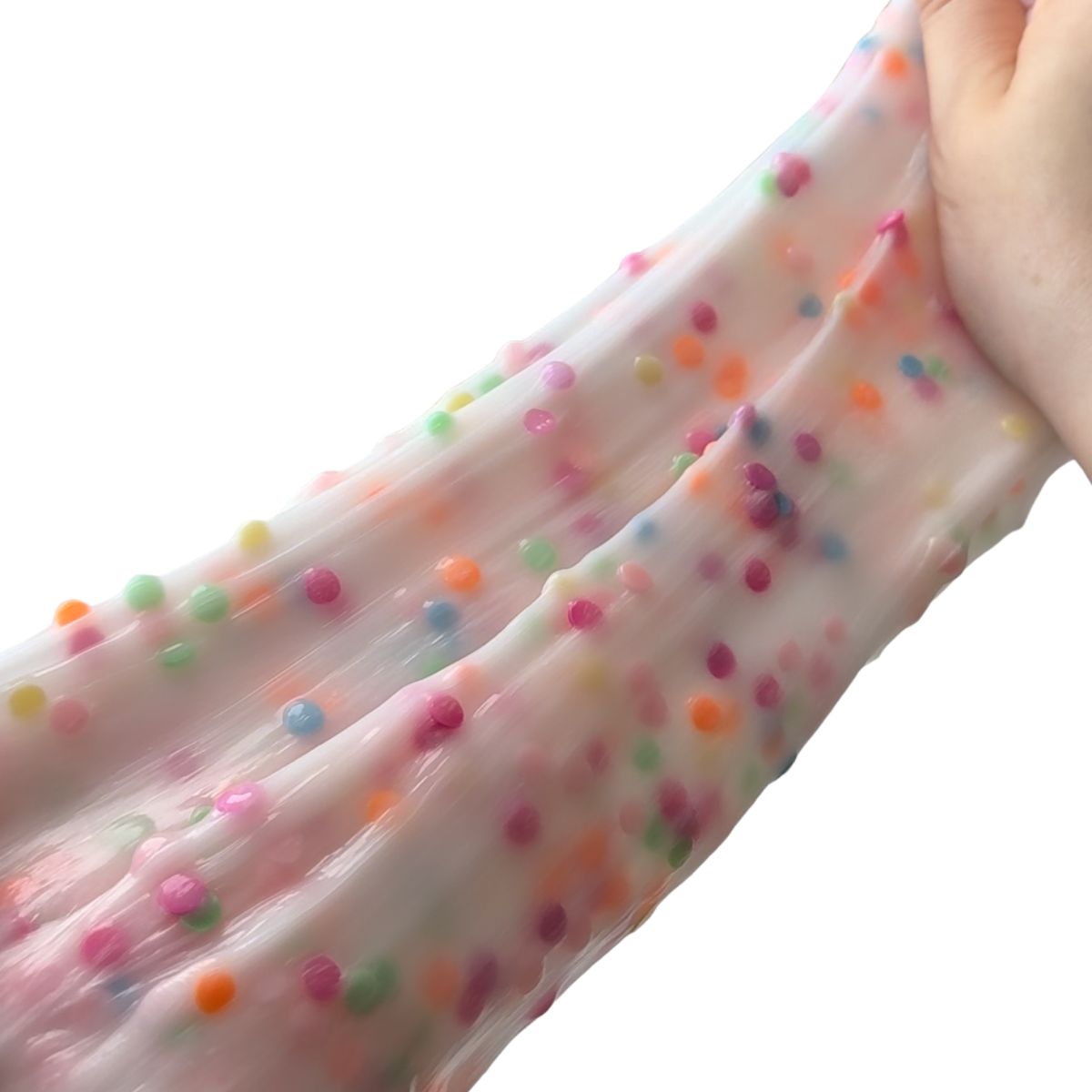 Confetti Frosting | Milky Clear Slime