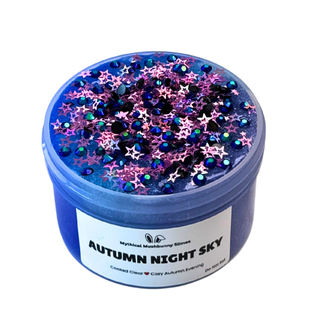 Autumn Night Sky | Tri Color Clear Slime
